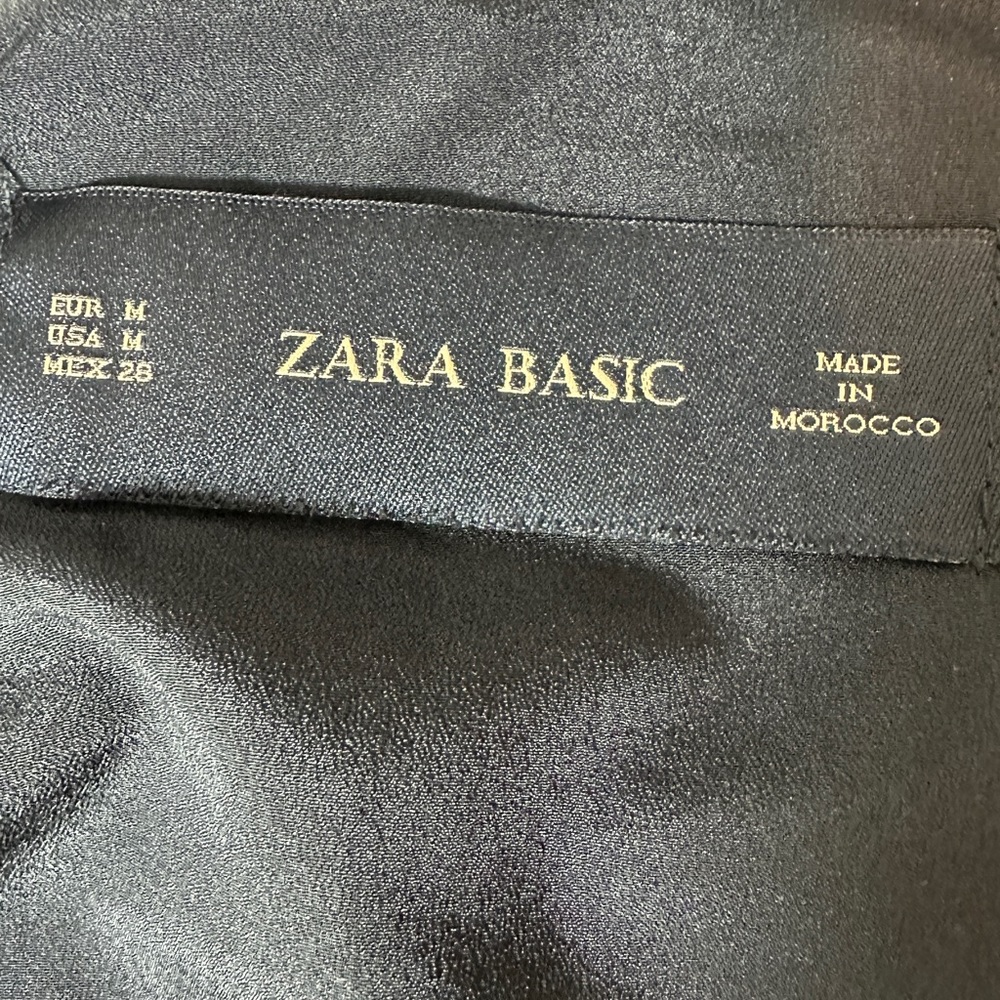Zara Basic Black Jacket - image 5